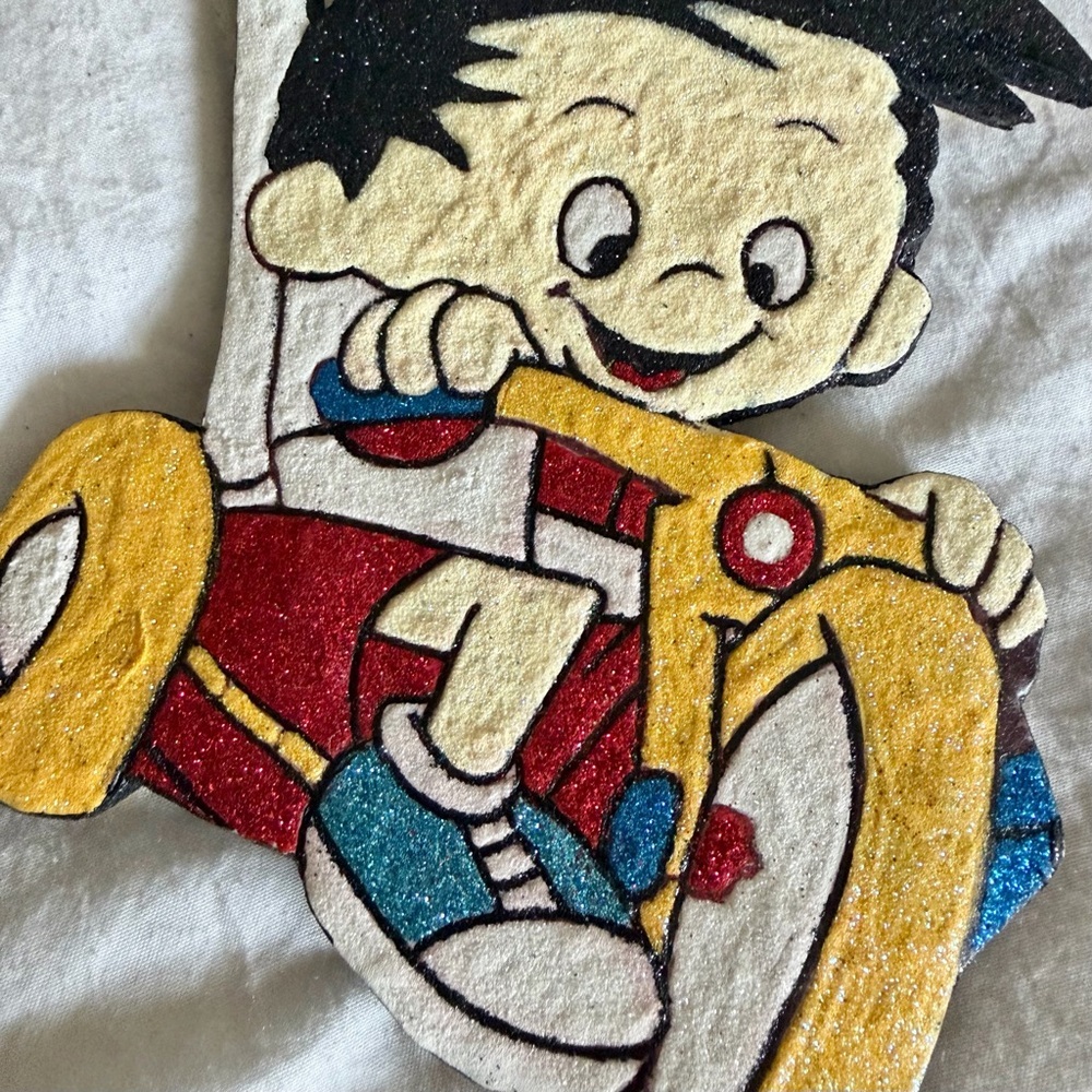 Bobby’s World Necklace Handmade 90s Streetwear - Picture 2 of 4